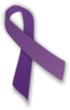 Purple Ribbon for Epilepsy Awareness